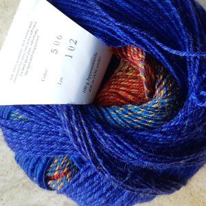 Sock Yarn, One Ball, Elann Tarantella Brand, Machine Washable